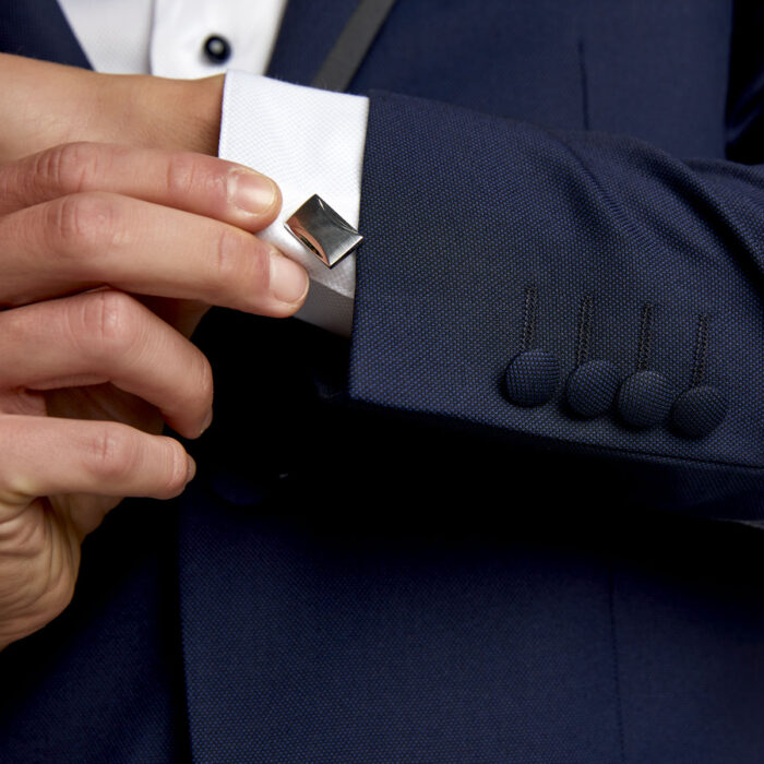 Κοστούμι Γάμου με Aποσπώμενο Πέτο σε Navy Blue Χρώμα Operata και Slim Fit Εφαρμογή Bizzaro 0120415133_3 - Image 6