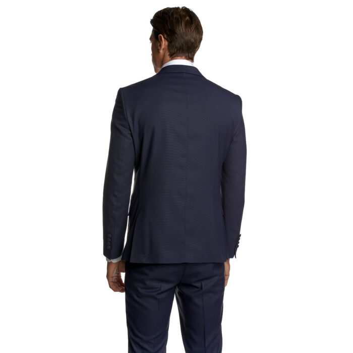 Κοστούμι Γάμου με Aποσπώμενο Πέτο σε Navy Blue Χρώμα Operata και Slim Fit Εφαρμογή Bizzaro 0120415133_3 - Image 7