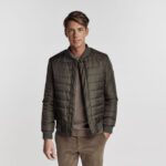 BIZZARO Ανδρικό Μπουφάν τύπου Bomber σε Χακί Χρώμα BZ2124470_12 - Image 12