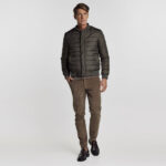 BIZZARO Ανδρικό Μπουφάν τύπου Bomber σε Χακί Χρώμα BZ2124470_12 - Image 5