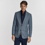 Γιλεκούχο Guy Laroche Αποσπώμενο Σακάκι σε Γκρι Χρώμα με Μπλε Γιλέκο GL2223208/10121V_412 - Image 6