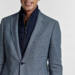 Γιλεκούχο Guy Laroche Αποσπώμενο Σακάκι σε Γκρι Χρώμα με Μπλε Γιλέκο GL2223208/10121V_412 - Image 3